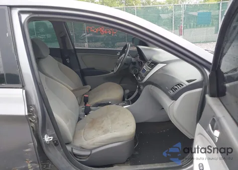 2013 Hyundai Accent Gls from USA, damaged, VIN KMHCT4AE6DU568852